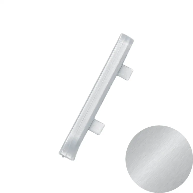 Flitsaanbieding Profilitec - BATTISCOPA BAT - H 60 mm in Polipropilene Finitura Inox, Linea Battiscopa - BAT600PISETDS
