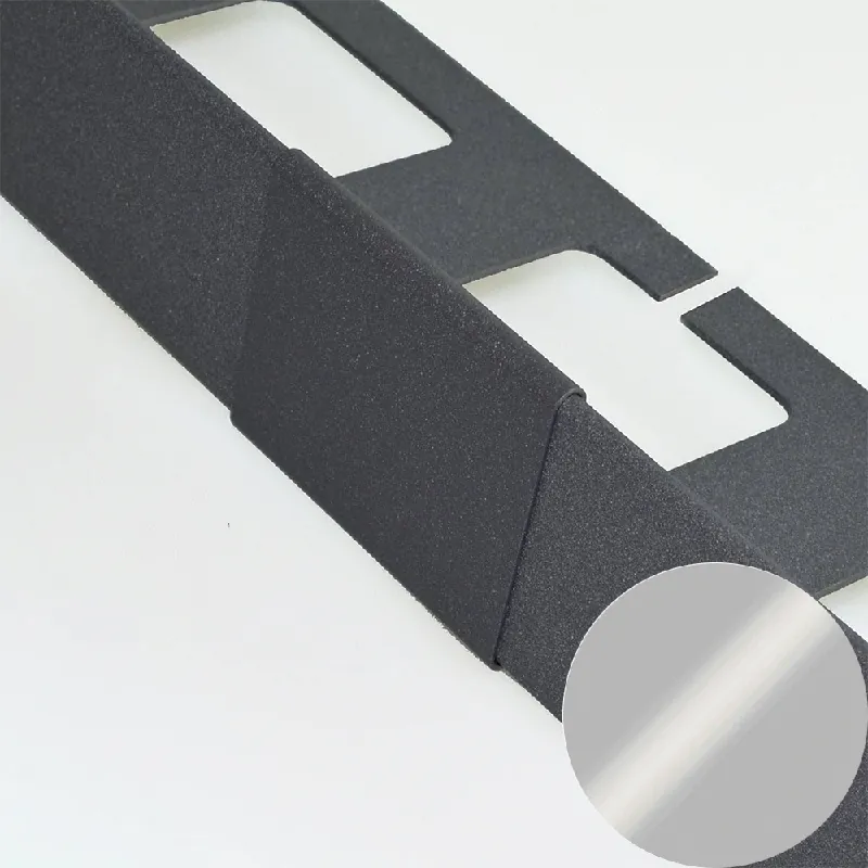 Betrouwbaar Profilitec - BORDERTEC BSRG - H 20/40 mm in Alluminio Finitura Verniciato Grigio Pastello, Linea Pavimenti-Terrazze - BSRG20/40A22