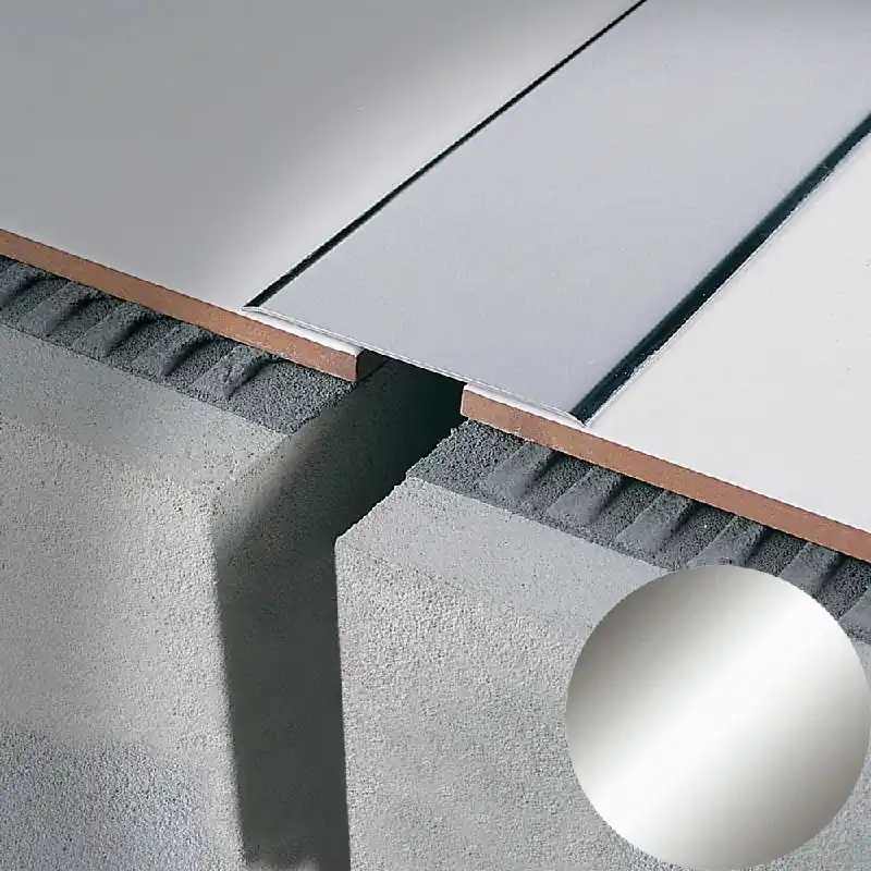 Flitsaanbieding Profilitec - COPRITEC CP - H 100 mm, L 2700 mm in Acciaio Finitura Inox Lucido AISI 430, Linea Giunti - CP100ILN270