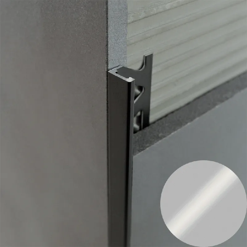 Voordeelprijs Profilitec - KERAJOLLY KJ - H 10 mm, L 2700 mm in Alluminio Finitura Verniciato Grigio Pastello, Linea Rivestimenti - KJ100A22270