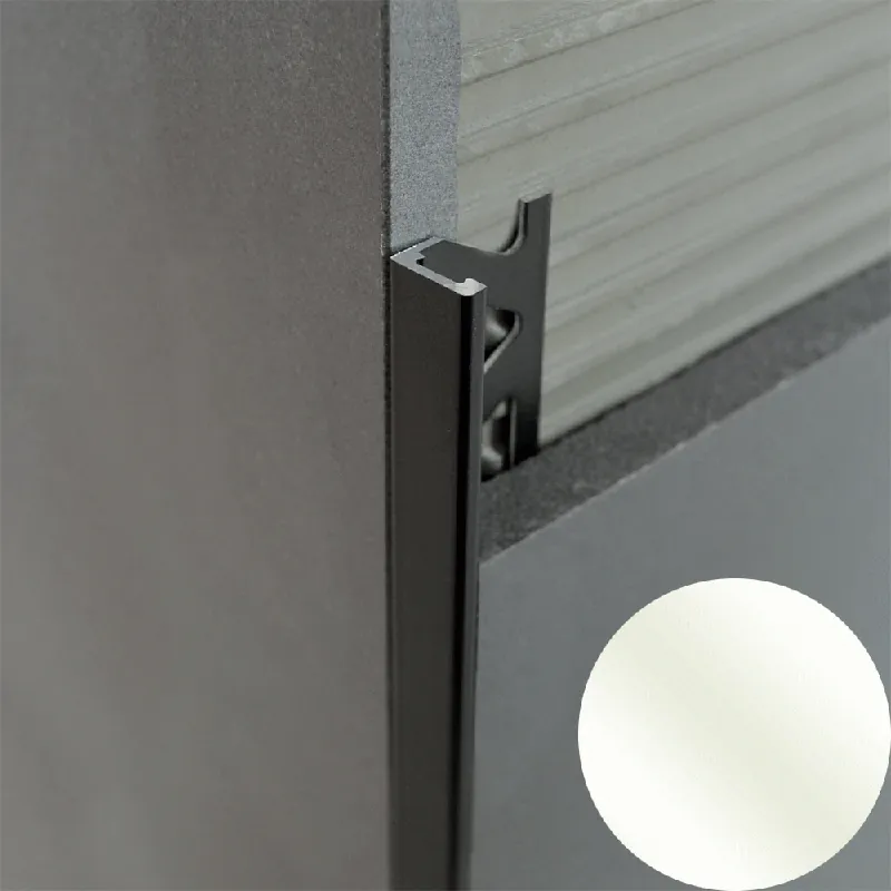 Gereduceerde Prijs Profilitec - KERAJOLLY KJ - H 6 mm, L 2700 mm in PVC Finitura Avorio, Linea Rivestimenti - KJ60P42270