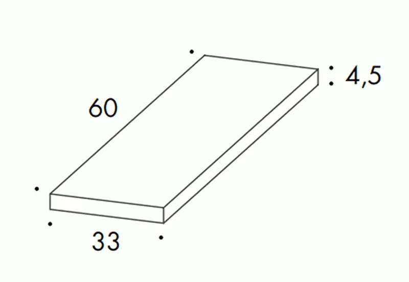 Aanbieding Mutina - Kosei Angolare Bone 33X60 Rettificato Matt Sp. 45 mm - VVD201