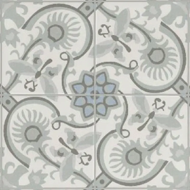 Aanbieding Revoir Paris - La Madeleine Decoro Papillon 20x20 Non Rettificato Matt Sp. 8 mm - VVS2020_039