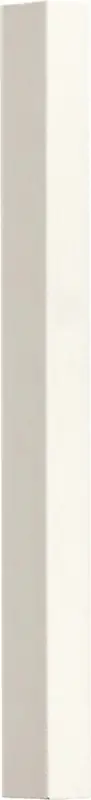 Aanbieding Mutina - Rombini Terminale White Small 25,7X2,8 Matt Sp. 22 mm - BORTTS01