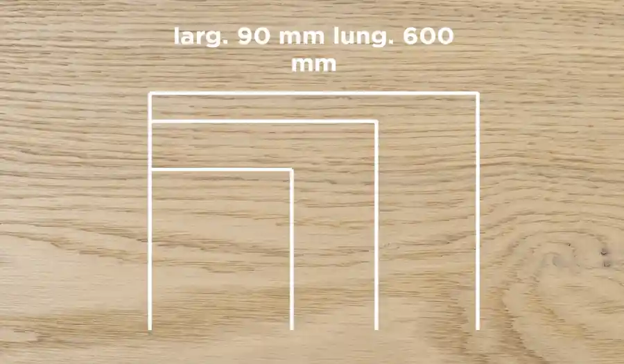 Aanbieding Unikolegno - Parquet Prefinito 2 strati, essenza Rovere Commerciale LOFT CLASSIC SPINA ITALIANA, finitura tinto Light spazzolato verniciato all‘acqua, spessore 15 mm, larg. 90 mm lung. 600 mm (strato nobile 4 mm) - PRROVSPTITYPR66OB