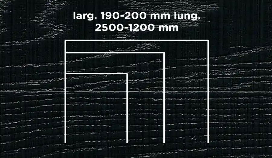 Weekendaanbieding Unikolegno - Parquet Prefinito 2 strati, essenza Rovere Commerciale TYPE, finitura Eightcolor 8.8 spazzolato verniciato all‘acqua, spessore 11 mm, larg. 190-200 mm lung. 2500-1200 mm (strato nobile 4 mm) - PRROVSPEISLIURHBT