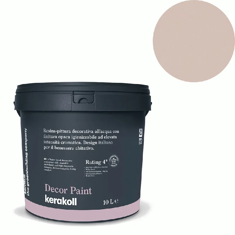 Actieprijs Kerakoll - Pitture Kerakoll Decor Paint, Resina-pittura decorativa all’acqua colore KK 118, gruppo Beige, confezione da 4 Lt - 37318