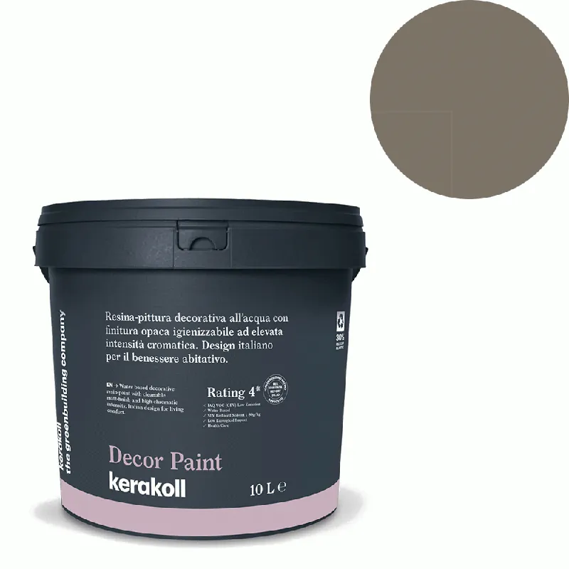 Actieprijs Kerakoll - Pitture Kerakoll Decor Paint, Resina-pittura decorativa all’acqua colore KK 132, gruppo Marrone, confezione da 1,5 Lt - 37132