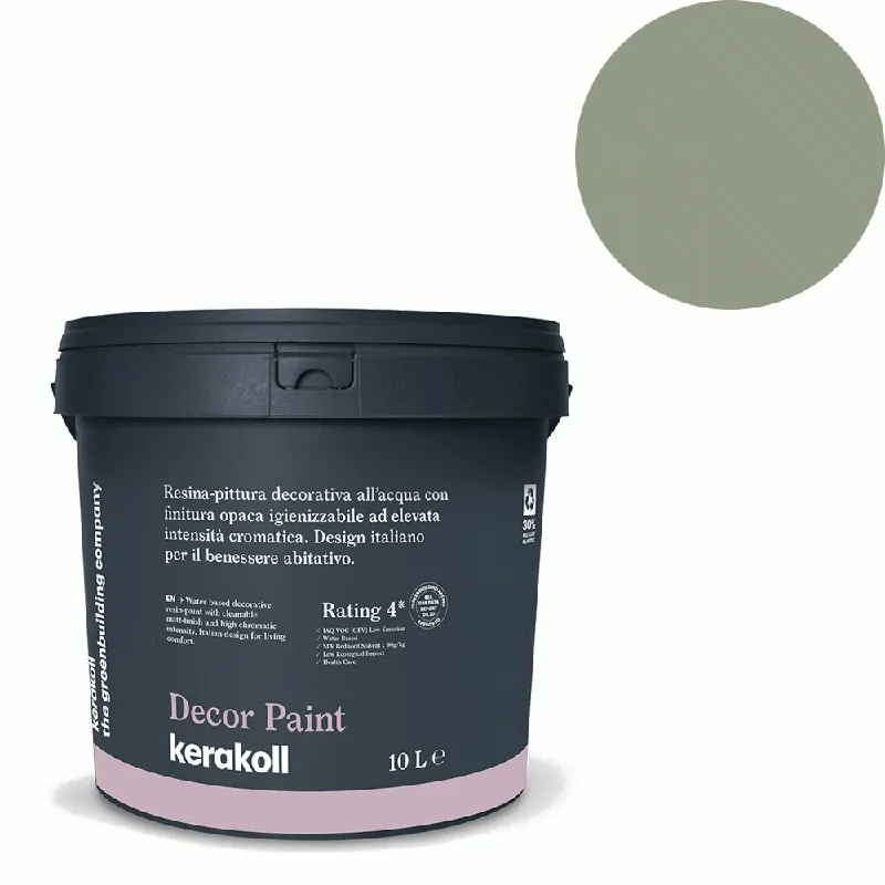 Actieprijs Kerakoll - Pitture Kerakoll Decor Paint, Resina-pittura decorativa all’acqua colore KK 58, gruppo Verde, confezione da 1,5 Lt - 37058