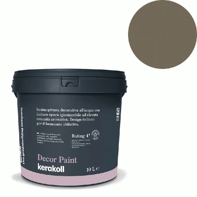 Actieprijs Kerakoll - Pitture Kerakoll Decor Paint, Resina-pittura decorativa all’acqua colore KK 93, gruppo Marrone, confezione da 1,5 Lt - 37093