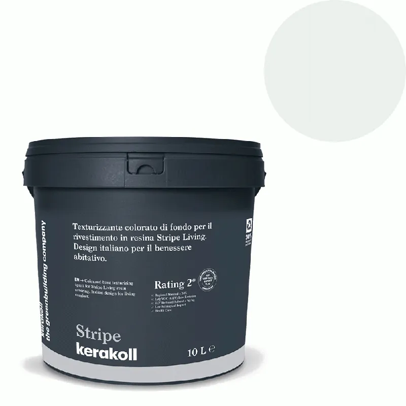 Actieprijs Kerakoll - Pitture Kerakoll Stripe Living, Rivestimento in resina all’acqua colore KK 13, gruppo Grigio, confezione da 5 Mq - 43213