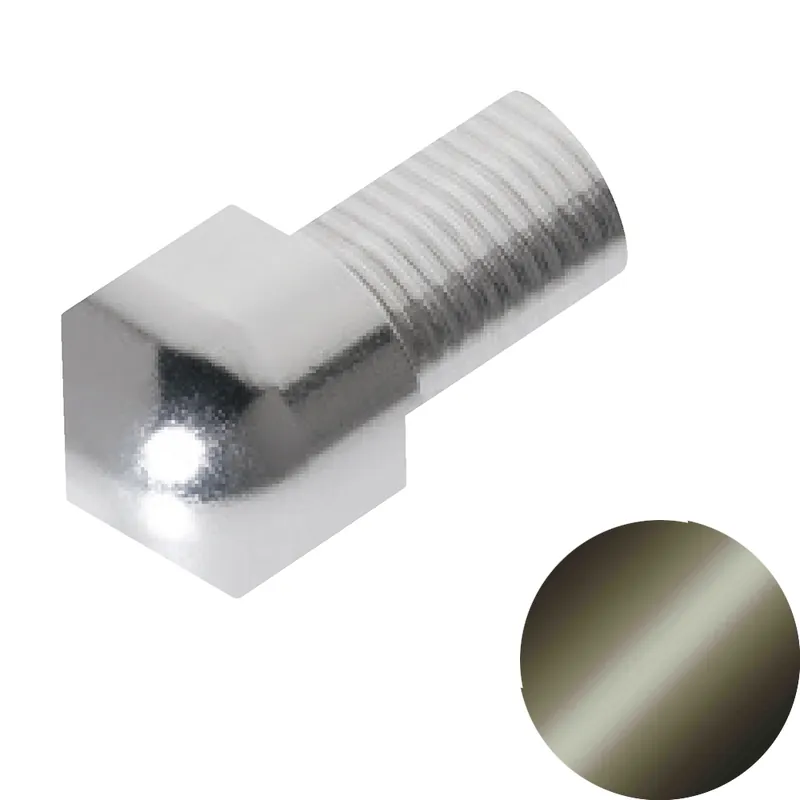 Koop Vandaag Profilitec - ROUNDCAPSULE RJI - H 10 mm, Capsula in Alluminio Finitura Anodizzato Brillantato Titanio, Linea Rivestimenti, Set da 2 Pz - RJI100ATBSET2