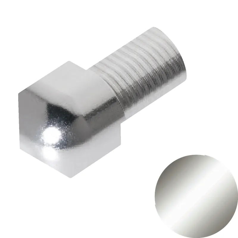 Koop Online Profilitec - ROUNDCAPSULE RJI - H 8 mm, Capsula in Acciaio Finitura Inox Lucido AISI 316, Linea Gradini-Rivestimenti, Set da 2 Pz - RJI80ILMSET2