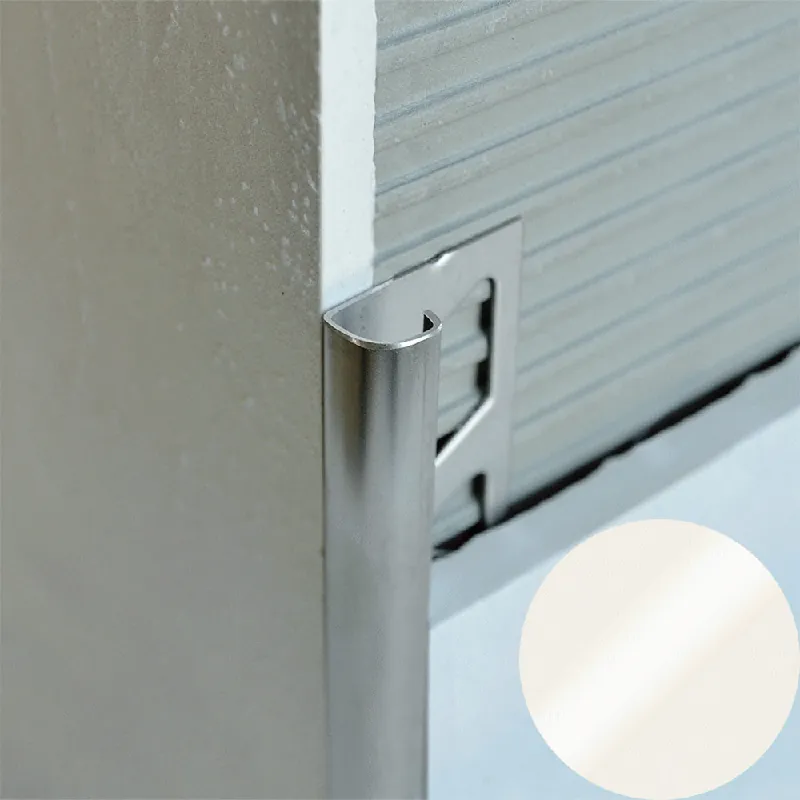 Aanbieding Profilitec - ROUNDJOLLY RJ - H 4,5 mm, L 2700 mm in Alluminio Finitura Verniciato Crema, Linea Rivestimenti - RJ45A41270
