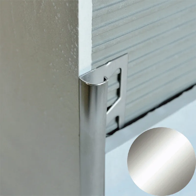Korting Profilitec - ROUNDJOLLY RJ - H 6 mm, L 2700 mm in Acciaio Finitura Inox Lucido AISI 316, Linea Gradini-Rivestimenti - RJ60ILM270