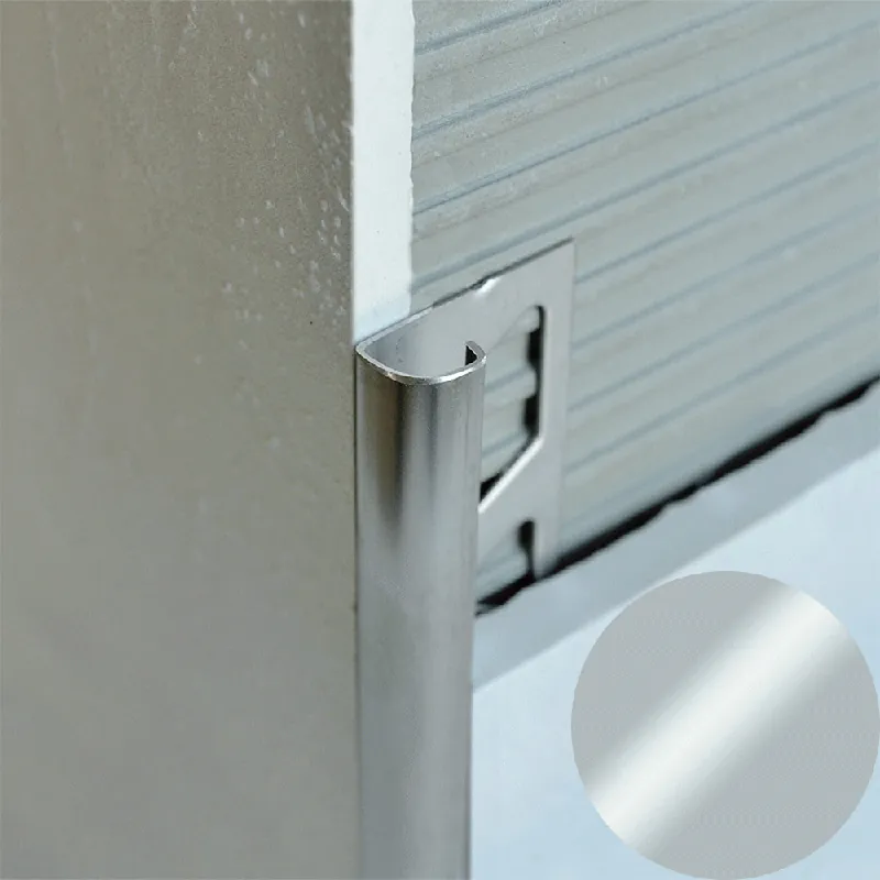 Actieprijs Profilitec - ROUNDJOLLY RJ - H 6 mm, L 2700 mm in Alluminio Finitura Anodizzato Argento, Linea Rivestimenti - RJ60AS270