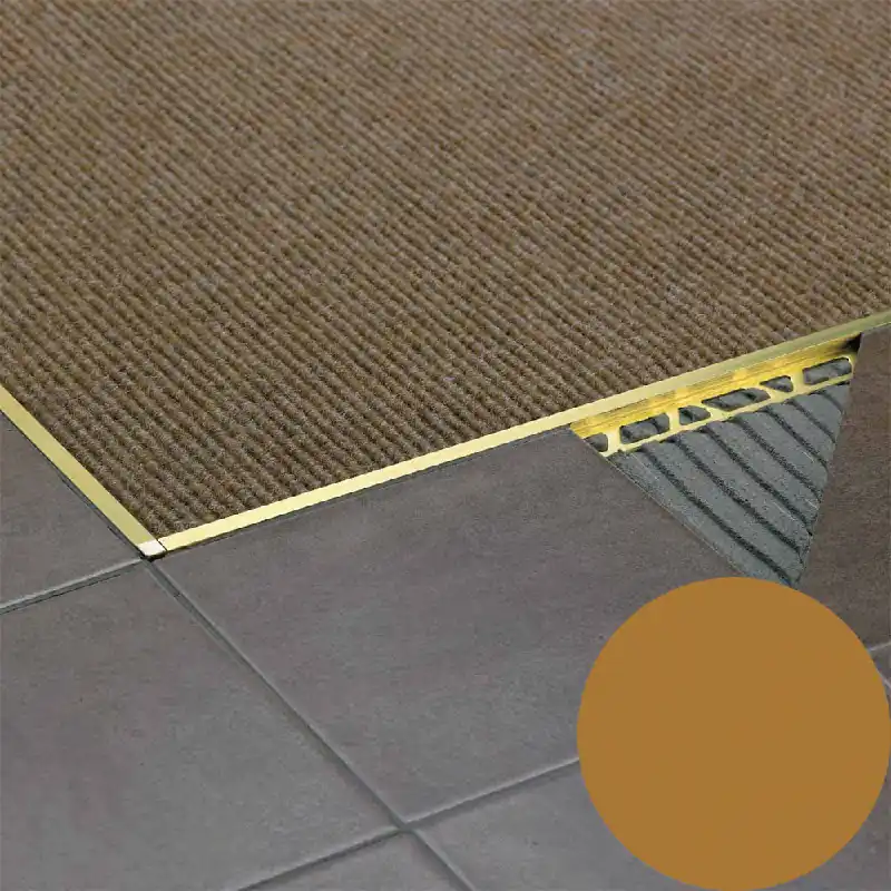 Profilitec - SQUAREJOLLY SJ - H 8 mm, L 2700 mm in Alluminio Finitura Anodizzato Rame, Linea Rivestimenti - SJ80AR270 Koop Online