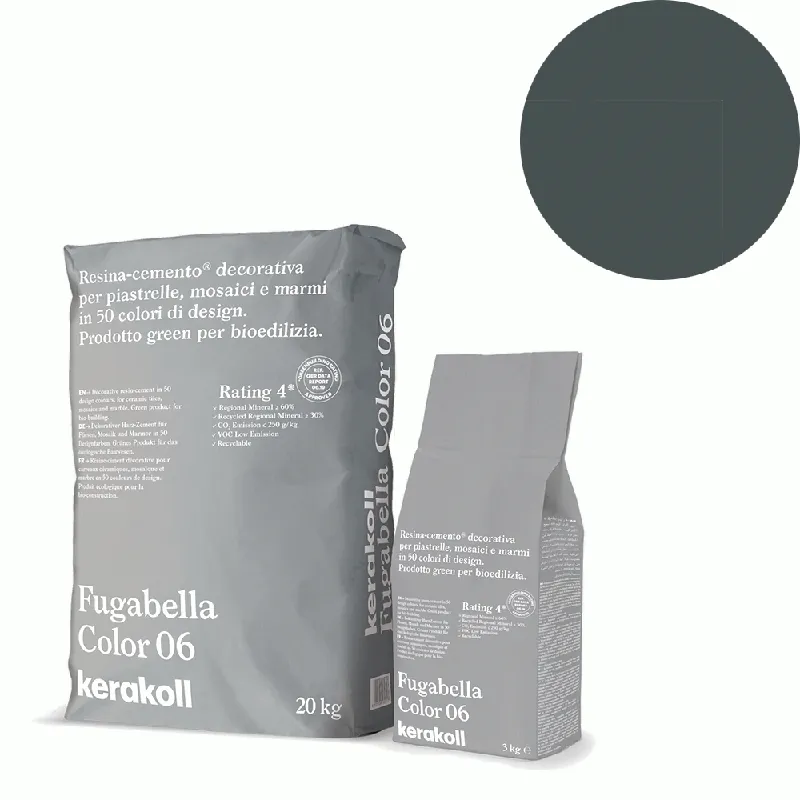 Bestel Nu Kerakoll - Stucchi Kerakoll Fugabella Color, Resina-Cemento decorativa per la stuccatura di piastrelle, colore 22, Sacchi da 4x3 Kg - 36922