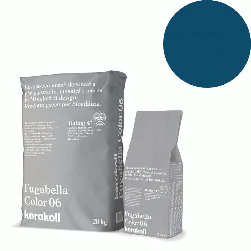 Weekendaanbieding Kerakoll - Stucchi Kerakoll Fugabella Color, Resina-Cemento decorativa per la stuccatura di piastrelle, colore 31, Sacchi da 4x3 Kg - 36931
