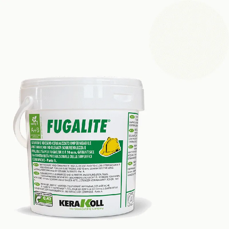 Aanbieding Kerakoll - Stucchi Kerakoll Fugalite, Stucco adesivo ceramizzato certificato, colore 01 - Bianco, Secchi da 2,82 + 0,18 Kg - 06958