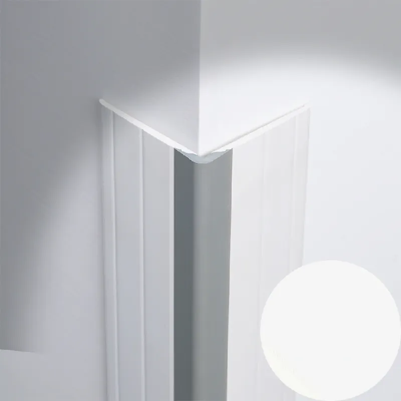 Betaalbaar Profilitec - WALLPROTECTION WA - H 60x60 mm, L 2700 mm in PVC Finitura Bianco, Linea Rivestimenti - WA60P11/11270
