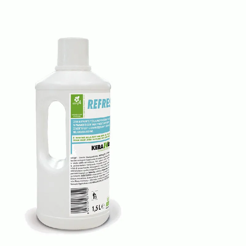 Exclusieve Aanbieding Kerakoll - Manutenzione pavimenti Kerakoll Refresher, Cera nutriente per la prevenzione da usura di pavimenti continui 2x1,5 l - 07743