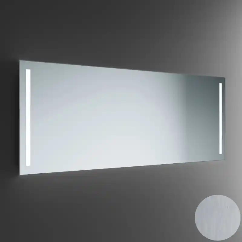 Aanbieding Speci - Specchio Metallo satinato 80x90x4,5 cm