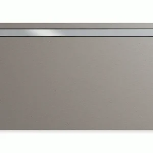 Actieprijs Elax - Piatto doccia Rettangolare in Elaxpol 160x120 cm x 1 cm, color Cenere Canalina Longitudinale