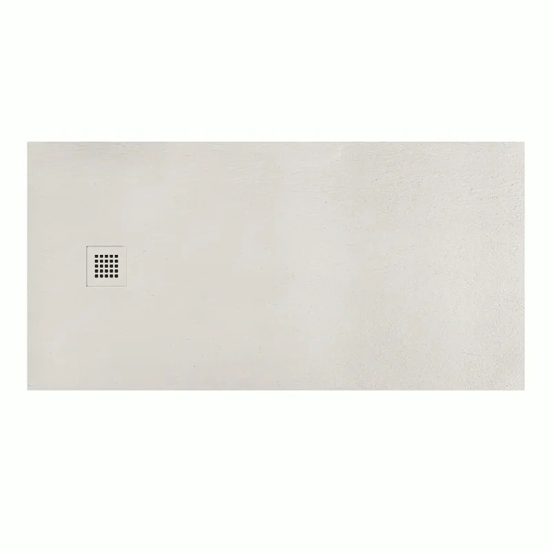Weekendaanbieding Silex - Piatto doccia Rettangolare in Silexpol 180x70 cm x 3 cm, color Blanco Roto