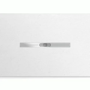 Weekendaanbieding Privilege - Piatto doccia Rettangolare in Silexpol 120x70 cm x 2,5 cm, color Blanco Total, fin. liso