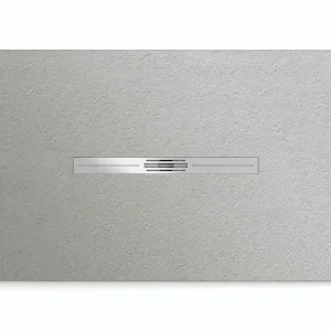 Weekendaanbieding Privilege - Piatto doccia Rettangolare in Silexpol 180x100 cm x 2,5 cm, color Gris, fin. liso