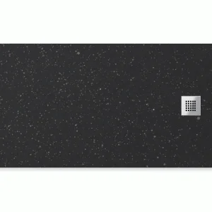 Weekendaanbieding Silex - Piatto doccia Rettangolare in Silexpol 180x100 cm x 3 cm, color Drop Dark