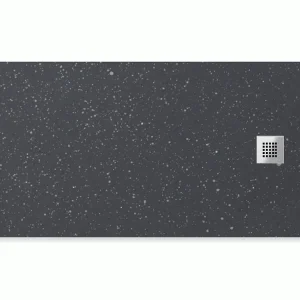 Aanbieding Silex - Piatto doccia Rettangolare in Silexpol 180x90 cm x 3 cm, color Drop Negro