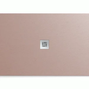 Actieprijs Essential - Piatto doccia Rettangolare in Silexpol 130x90 cm x 2,3 cm, color Nude