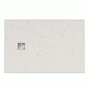 Weekendaanbieding Titan - Piatto doccia Rettangolare in Silexpol 100x70 cm x 2,3+0,4 cm, color Drop Blanco