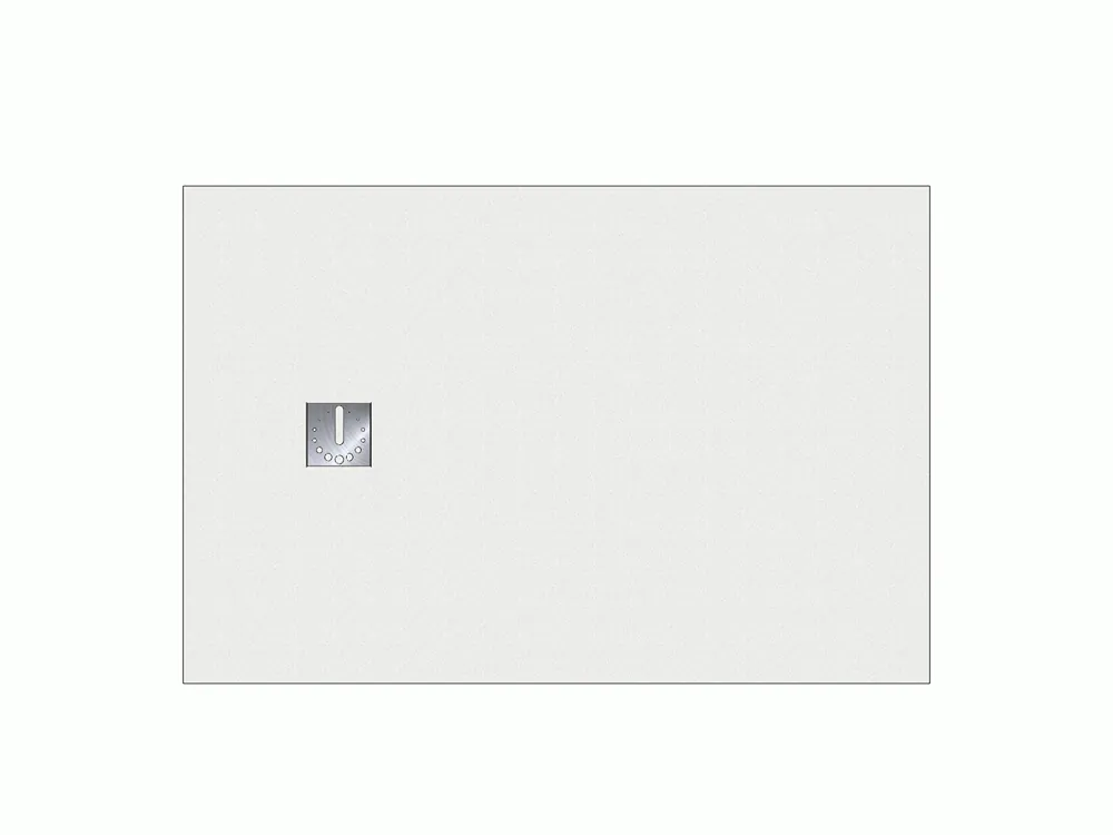 Aanbieding Titan - Piatto doccia Rettangolare in Silexpol 150x75 cm x 2,3+0,4 cm, color Blanco Total