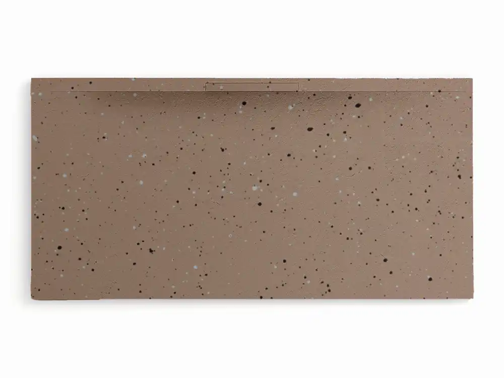 Trace - Piatto doccia Rettangolare in Silexpol 160x90 cm x 2,4-2,7 cm, color Drop Capuccino Fabrieksprijs