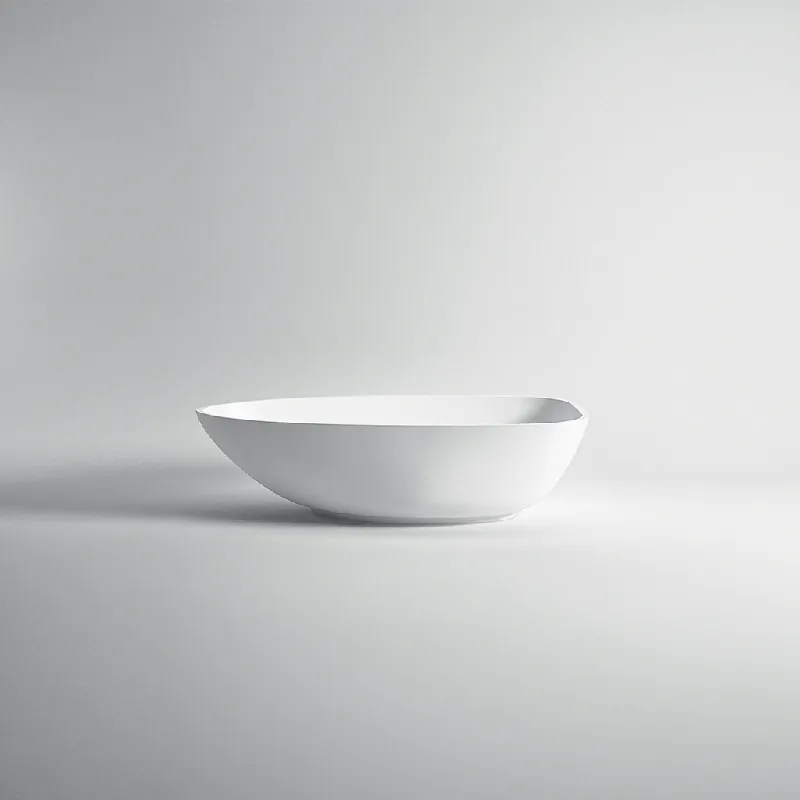 BOMA - Vasca da Bagno Base Freestanding in , Misura 190X92 cm, Altezza 50 cm, Colore Blend Ice White Betaalbaar