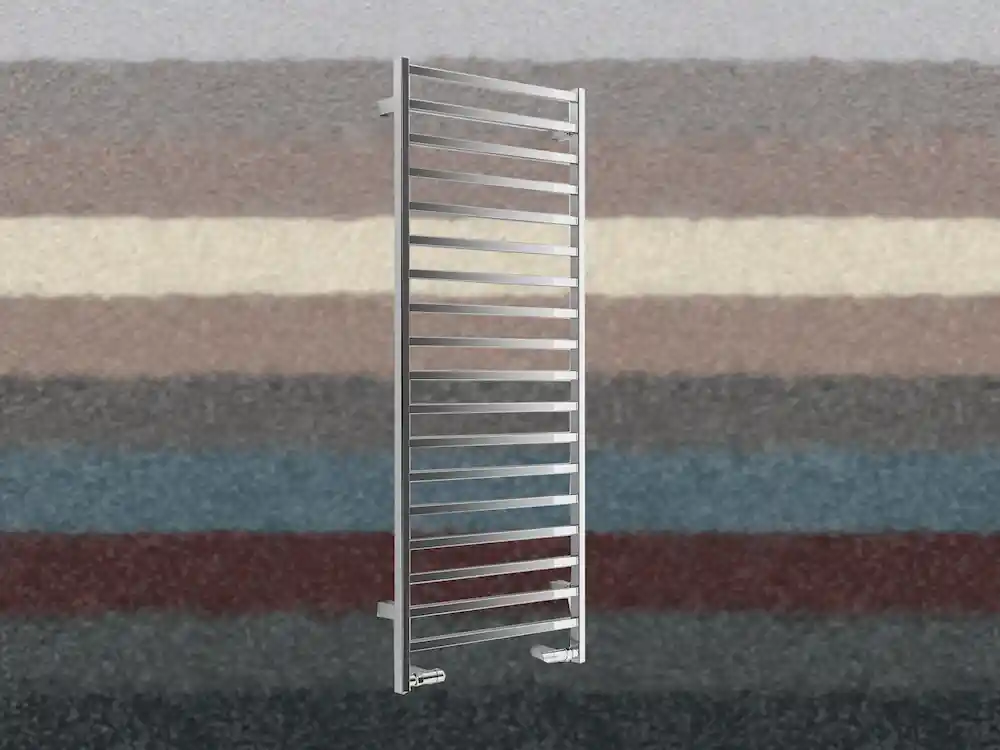 Slim-Q - Radiatore Idraulico Orizzontale in Metallo, Misura 81X50 cm, Interasse 350 mm, Potenza 329 W a 50 *C, Color Specials Direct Beschikbaar