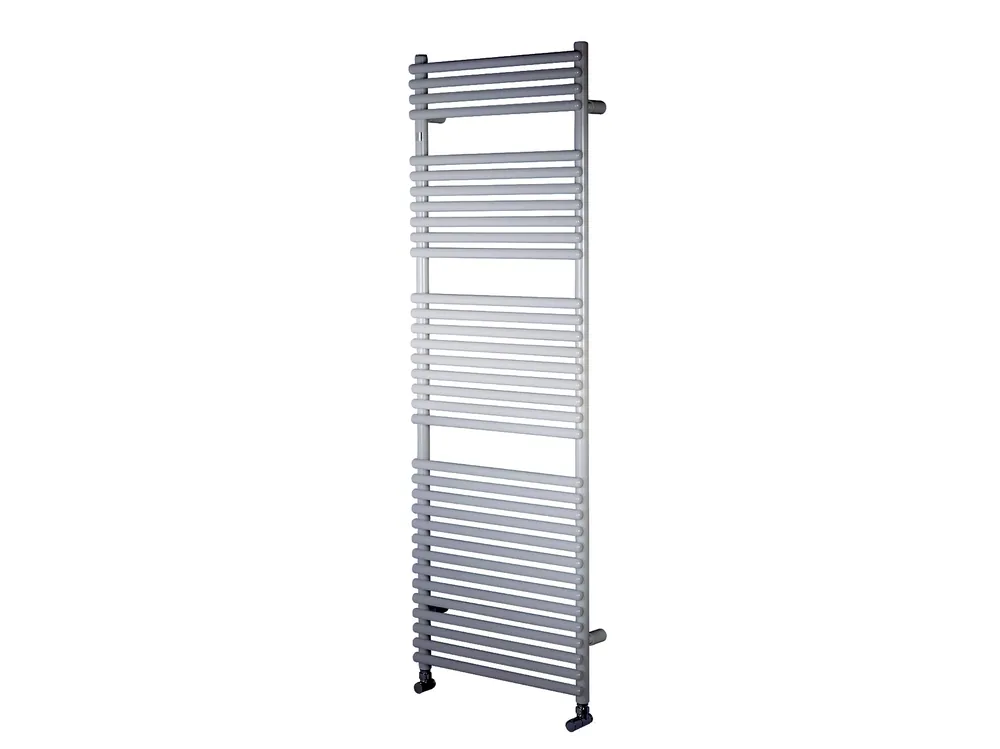 Favoriet Hego23 - Radiatore Idraulico Orizzontale in Metallo, Misura 180,6X60 cm, Interasse 570 mm, Potenza 757 W a 50 *C, Color Chrome