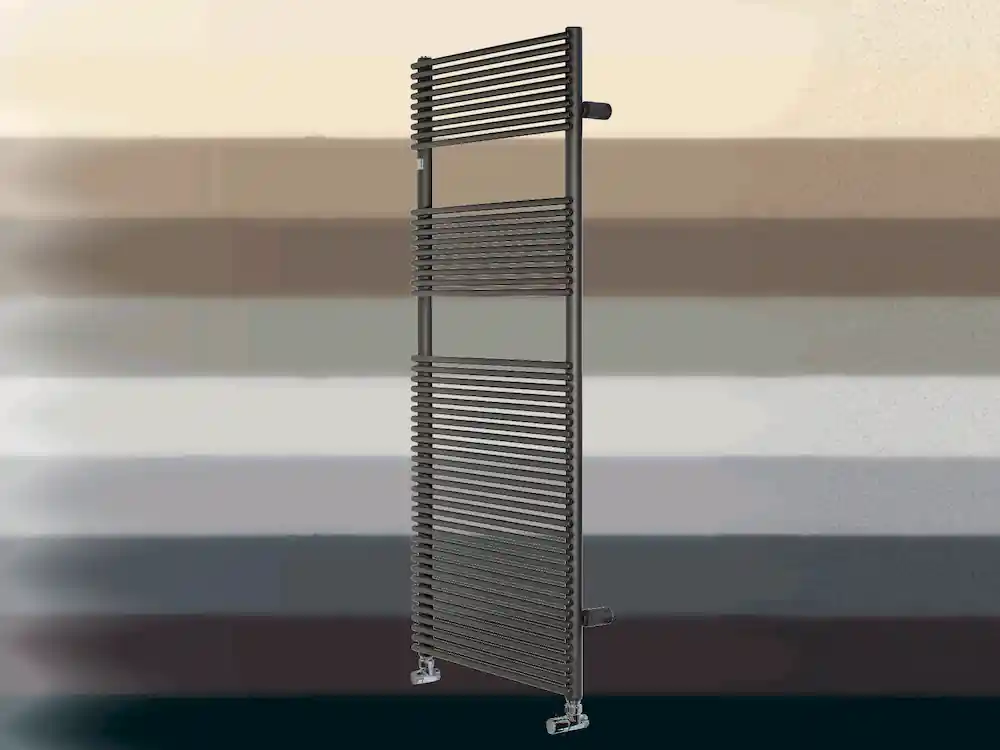 Hego13 - Radiatore Idraulico Orizzontale in Metallo, Misura 119,2X75 cm, Interasse 720 mm, Potenza 883 W a 50 *C, Color Pastels Uitverkoop