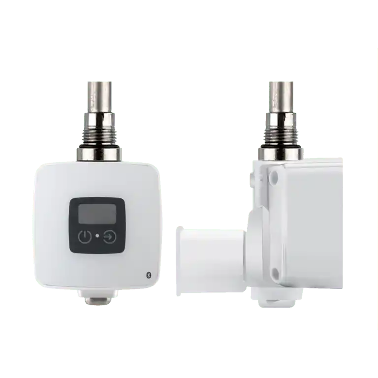 Aanbieding Deltacalor, Accessori - Resistenza Classe I con Cronotermostato Digitale con Gestione Bluetooth, Potenza 500 W, Senza Cavo, con Coprifilo e tasto On/Off color White