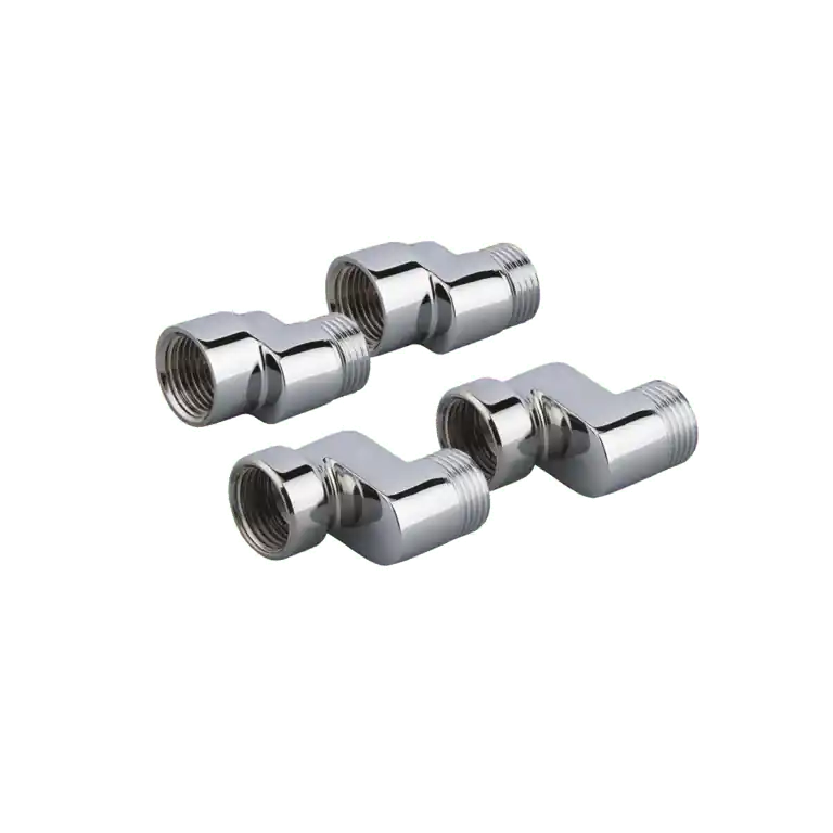 Deltacalor, Accessori - Eccentrici (2 pezzi), Variazione Interasse +/- 20 mm color Chrome Populair