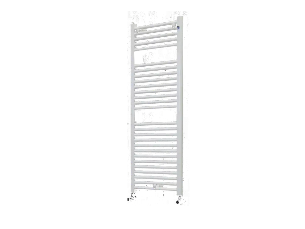 Cambio - Radiatore Idraulico Orizzontale in Metallo, Misura 77X60 cm, Interasse 550 mm, Potenza 478 W a 50 *C, Color Pure White 9010 Gecertificeerd
