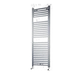 Cambio - Radiatore Idraulico Orizzontale in Metallo, Misura 117,7X100 cm, Interasse 950 mm, Potenza 770 W a 50 *C, Color Chrome Gratis Retour