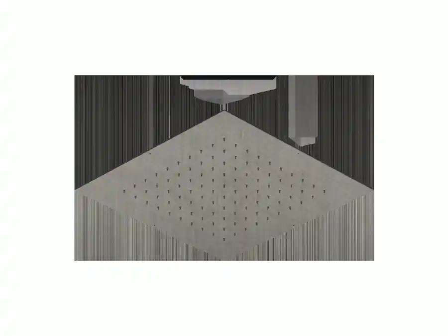 Weekendaanbieding Soffioni - Soffione doccia in acciaio inox a Soffitto, finitura Stainless Steel, 360x360 mm