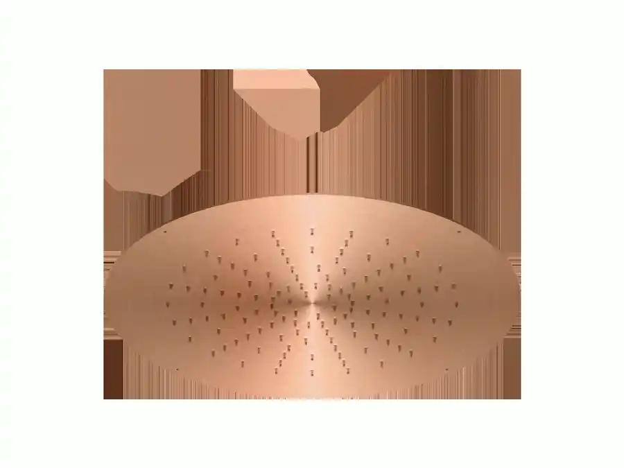 Weekendaanbieding Soffioni - Soffione doccia in acciaio inox a Soffitto, finitura Rose Gold, Ø360 mm