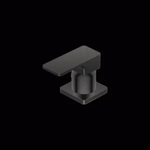 Weekendaanbieding Glitter - Miscelatore Monocomando in Appoggio senza Scarico per vasca/lavabo/bidet, Finitura Brushed Black Chrome