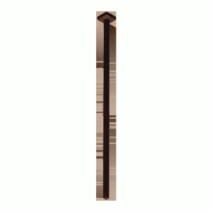 Actieprijs Glitter - Bocca di Erogazione a Soffito per Lavabo, Finitura Brushed Rose Gold, Canna da 1500 mm