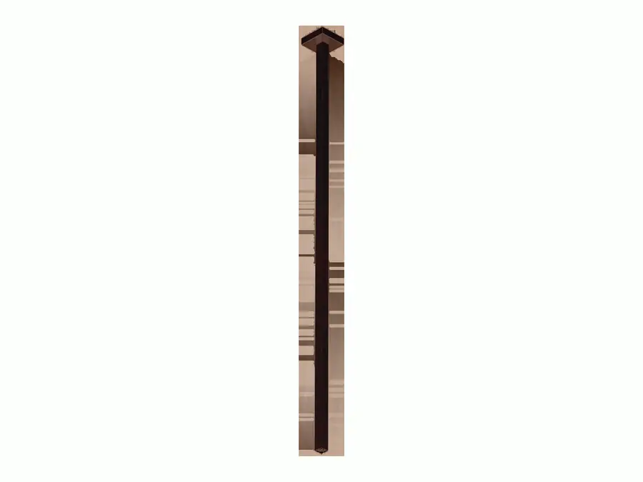 Actieprijs Glitter - Bocca di Erogazione a Soffito per Lavabo, Finitura Brushed Rose Gold, Canna da 1500 mm